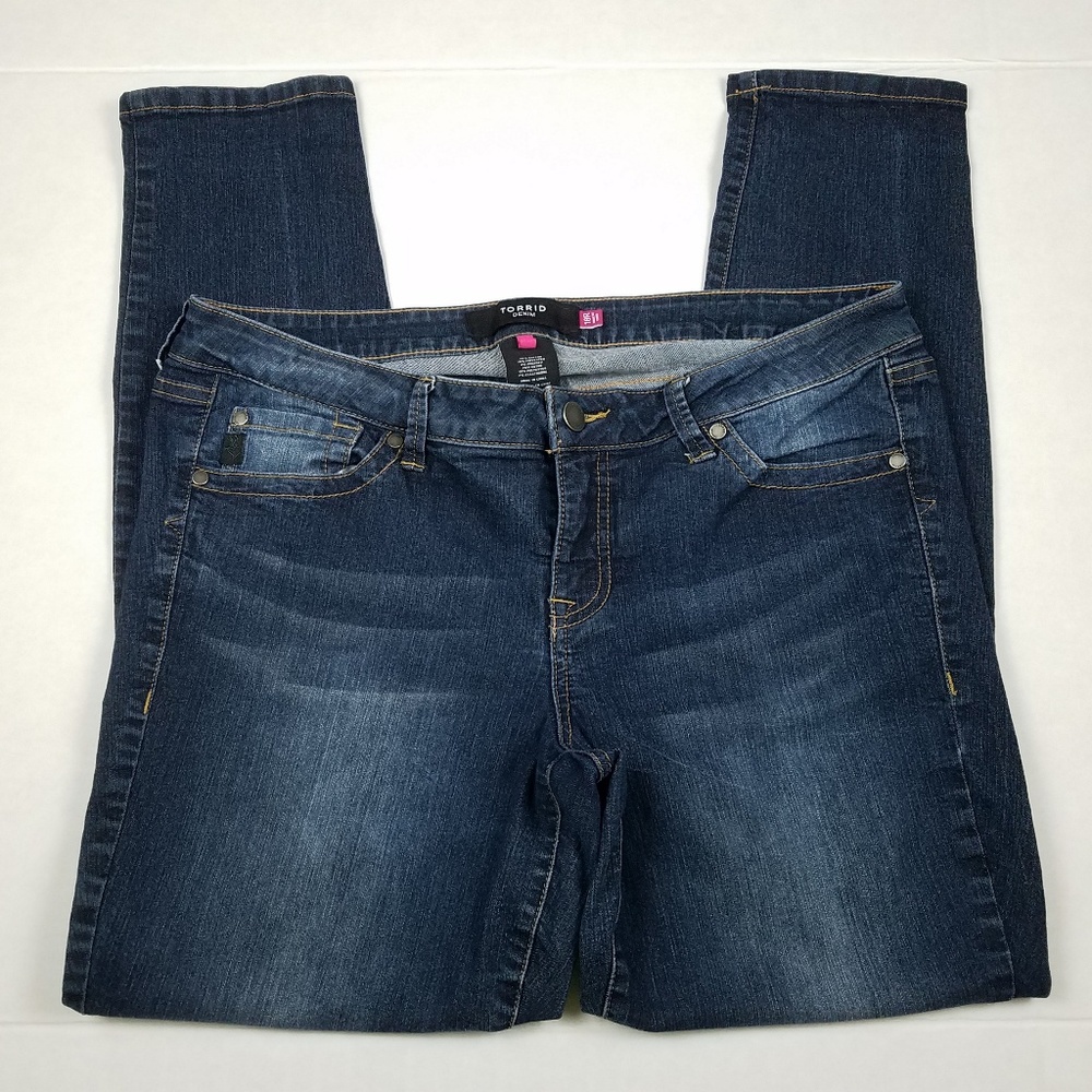 Torrid Skinny Dark Wash Jeans